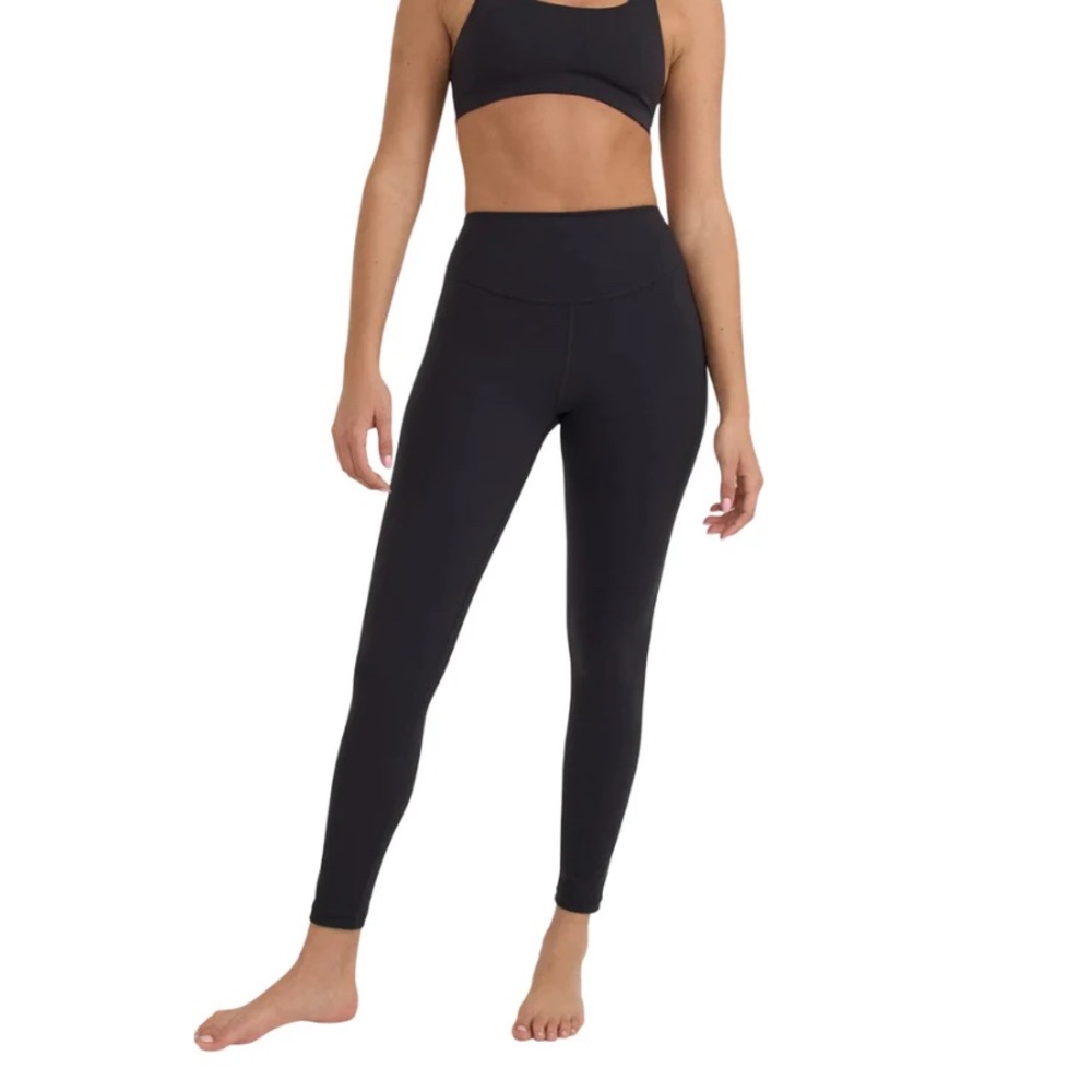 Organic Basics High-Waist Black Leggings
